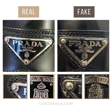 prada coat real or fake|authentic prada logo.